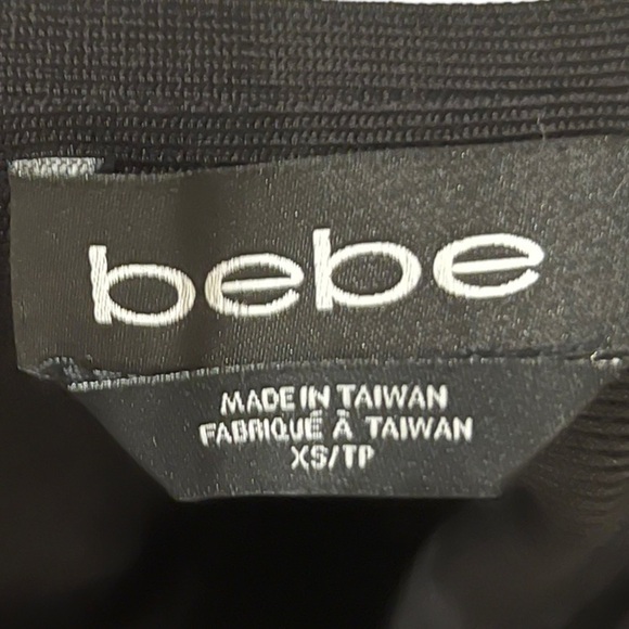 bebe - Black Bandage Bodycon Little Black Dress - Women’s Size XS - Picture 10 of 10